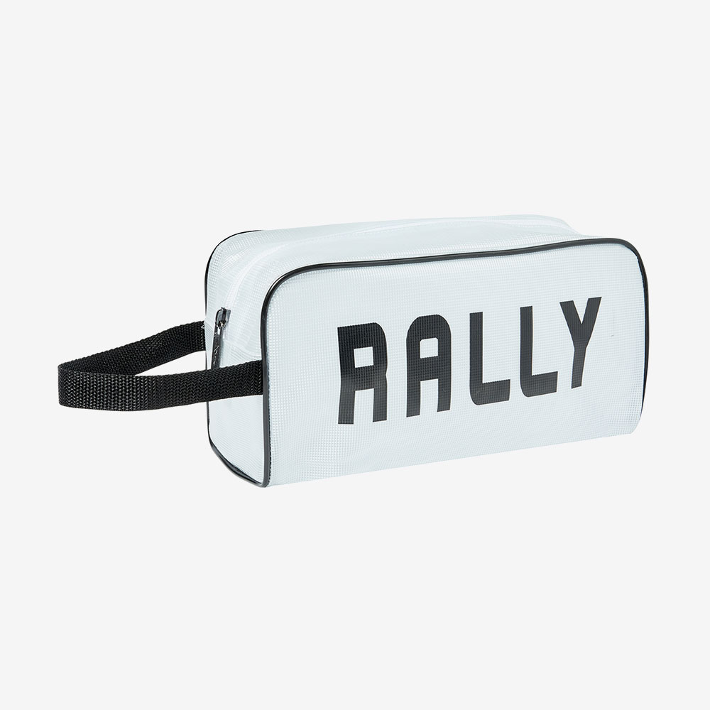 RALLY Tarpaulin Swim Handy bag white [RRUB701(WHT) Swim bag] 디테일