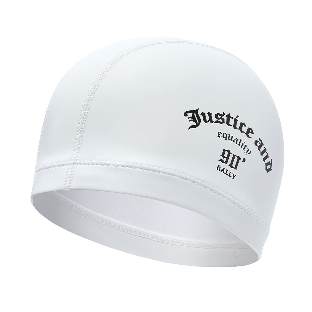 RALLY Justice PU Coating Swim Cap white [RRUC513(WHT)] 상품컷