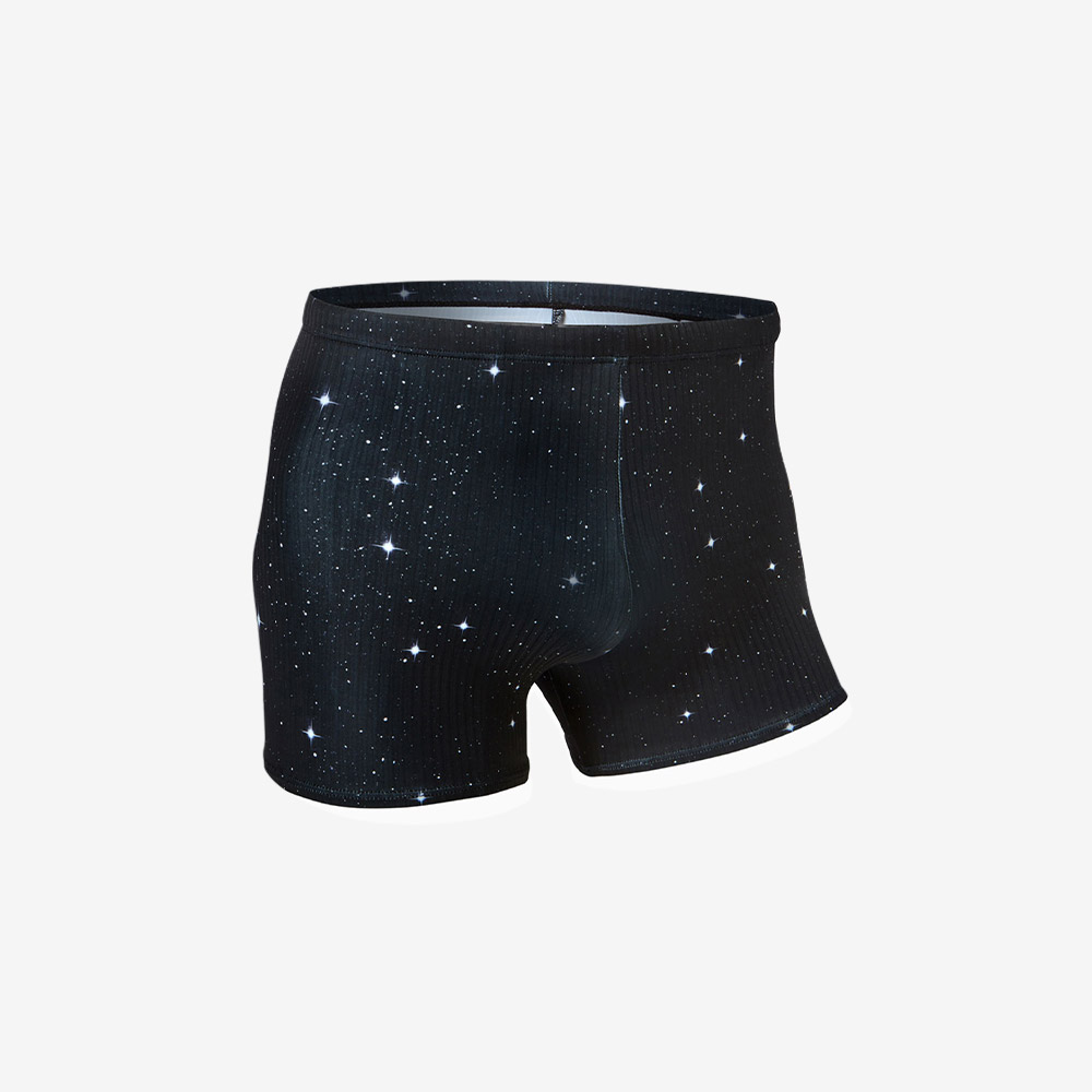 RALLY Galaxy Square Leg Swimsuit black [RSMQ446 Men's ] 상품컷
