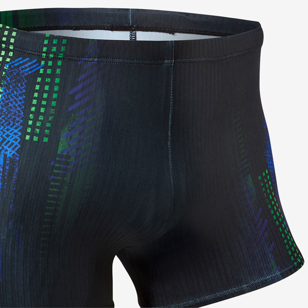 RALLY milli- Square Leg Swimsuit black [RSMQ448 Men's] 디테일