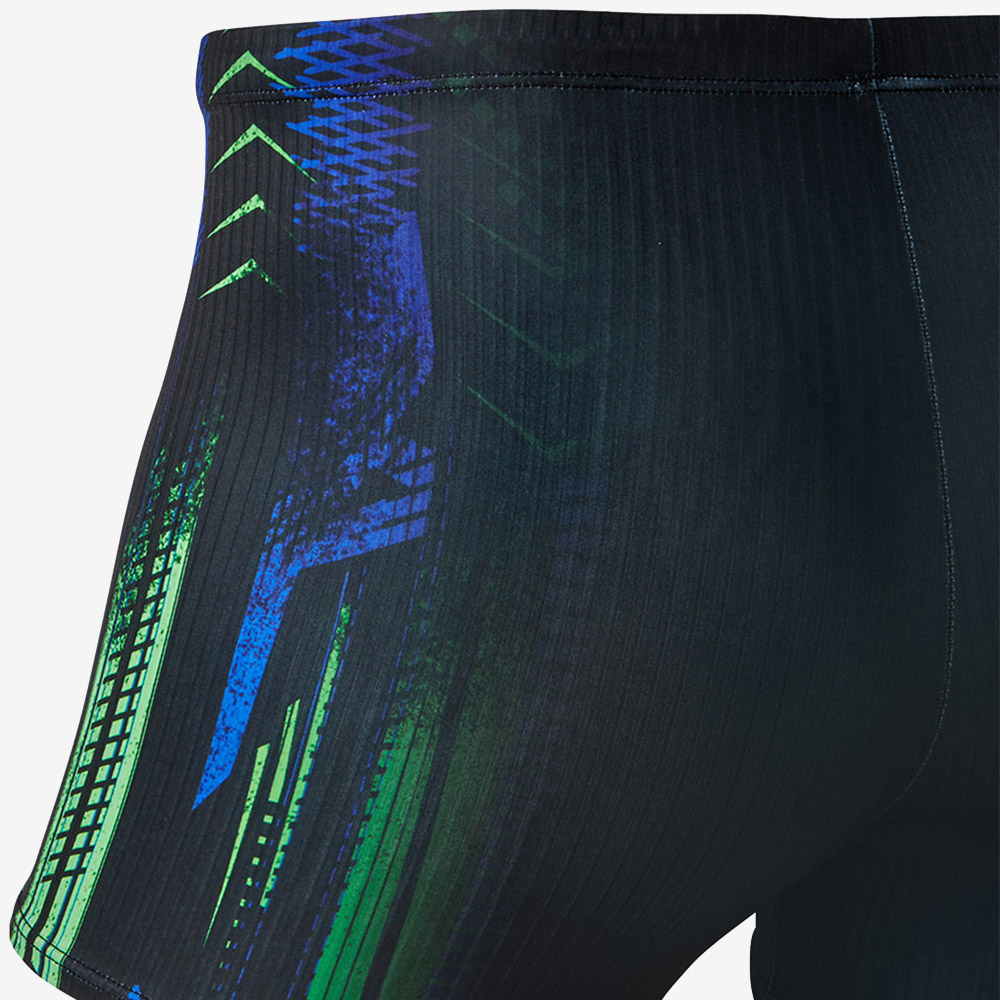 RALLY milli- Square Leg Swimsuit black [RSMQ448 Men's] 디테일
