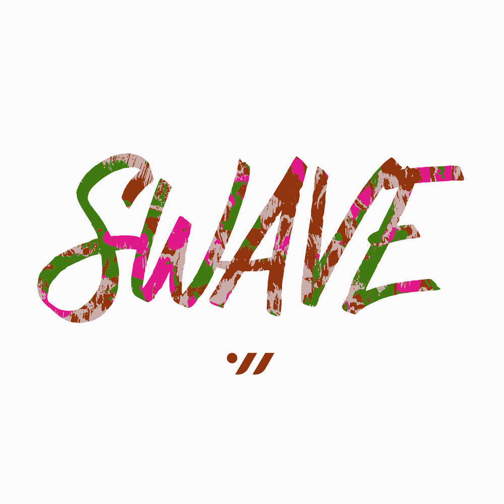SWAVE ラフ レター シリコン スイムキャップ ピンク [SG1USC006] 디테일