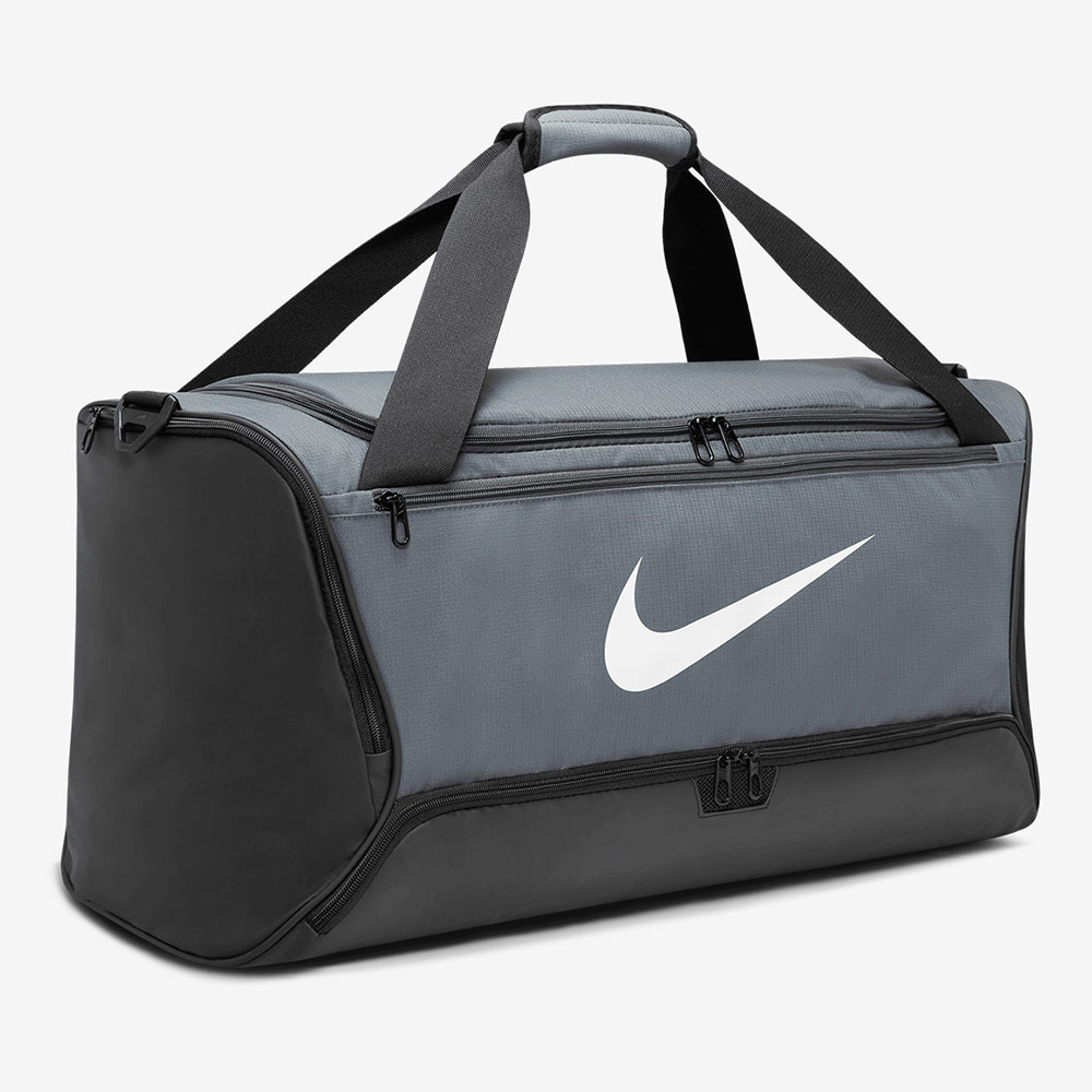 NIKE Brasilia duffel bag 60L gray [DH7710-068 Gym bag Swim Bag] 디테일