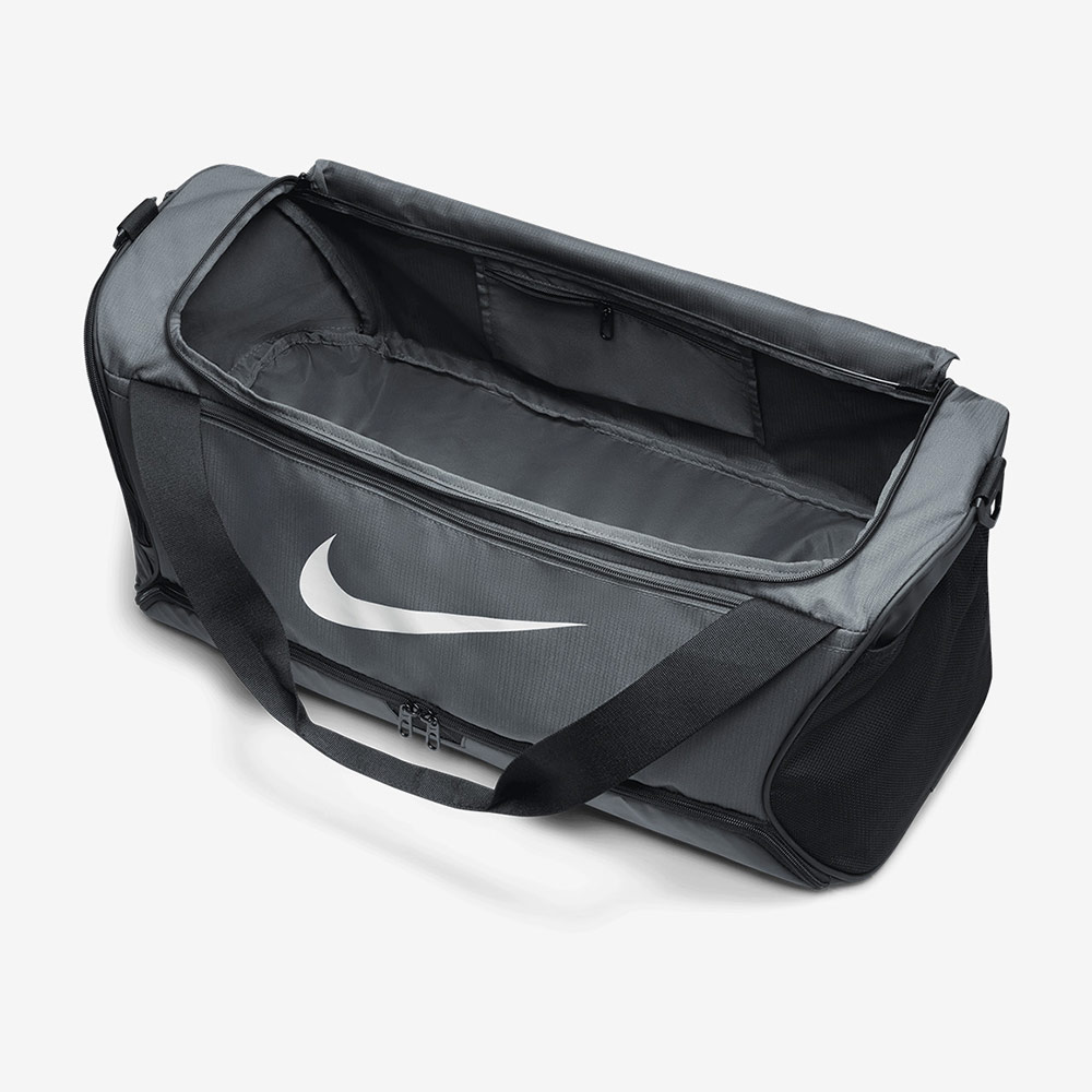 NIKE Brasilia duffel bag 60L gray [DH7710-068 Gym bag Swim Bag] 디테일
