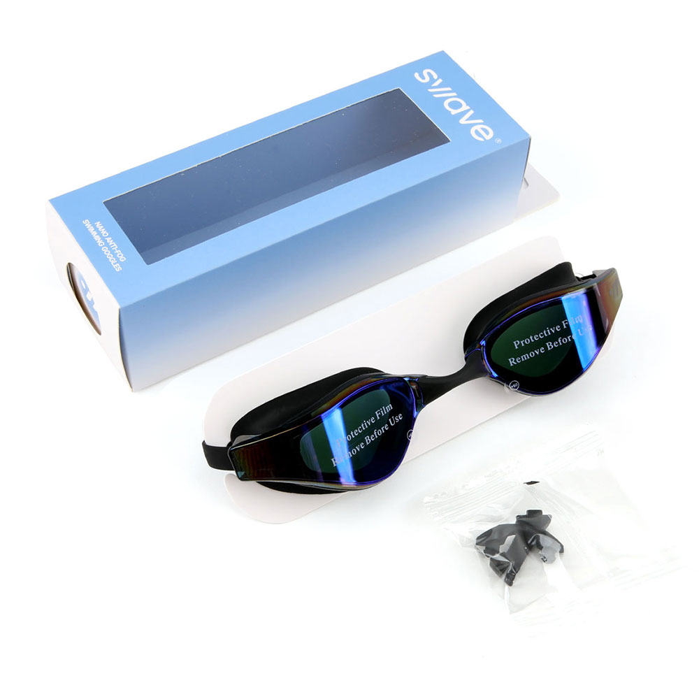 SWAVE Slick nano Antifog Mirrored Goggles Blue [SGZUGS002(BL)] 디테일