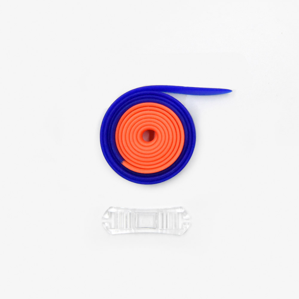 silicone band Strap 2T Blue orange