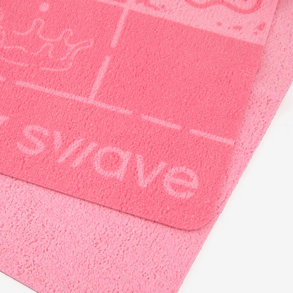SWAVE Print Chamois towel pink [SGZUTW002(PI)] 디테일