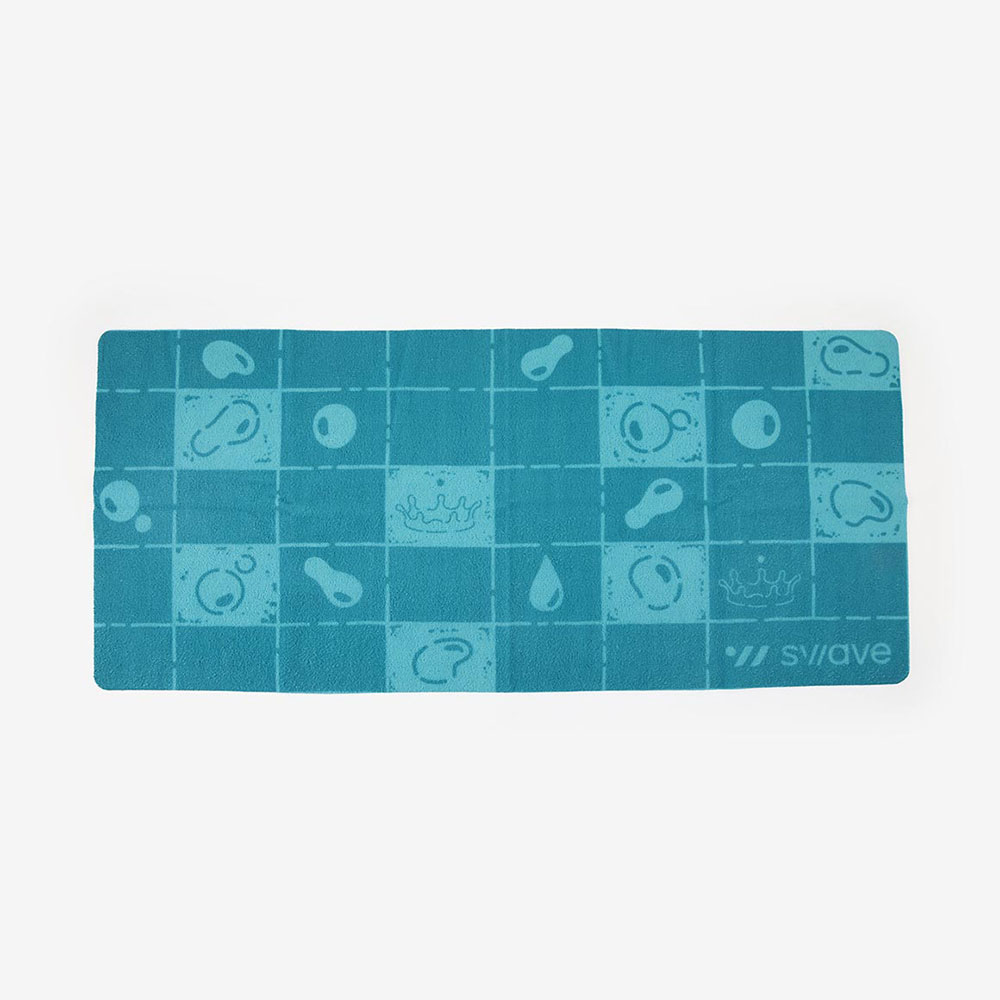 SWAVE Print Chamois towel Blue [SGZUTW001(BL)] 디테일