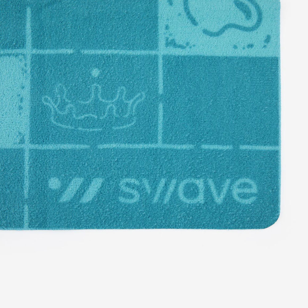 SWAVE Print Chamois towel Blue [SGZUTW001(BL)] 디테일