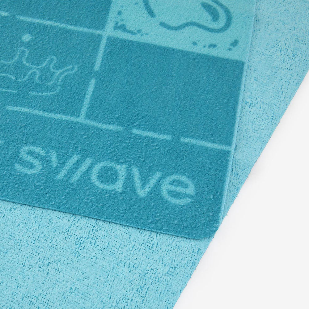 SWAVE Print Chamois towel Blue [SGZUTW001(BL)] 디테일