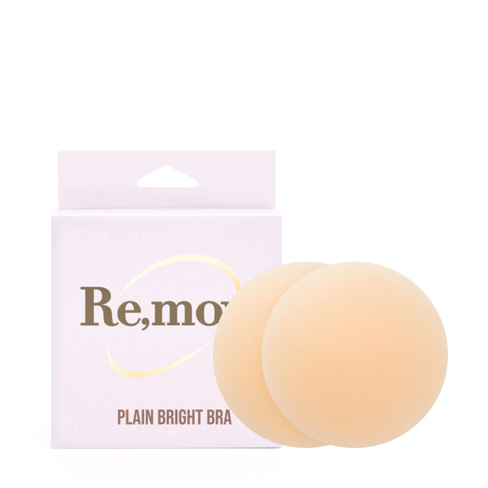 RE,MOVE Plain Skin Bra 8cm Bright