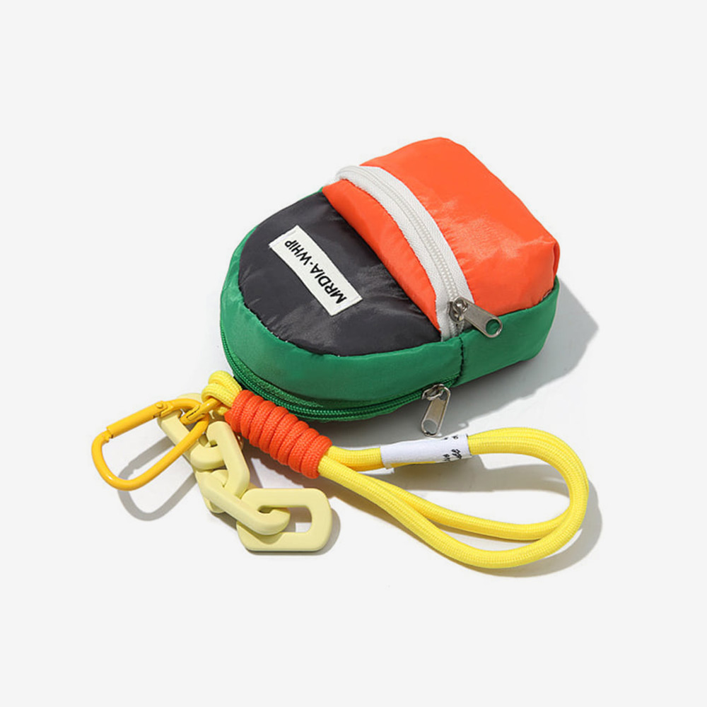 STM TAPONY candy drop Jjokkomi backpack pouch green 디테일