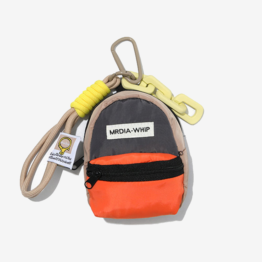 STM TAPONY candy drop Jjokkomi backpack pouch brown
