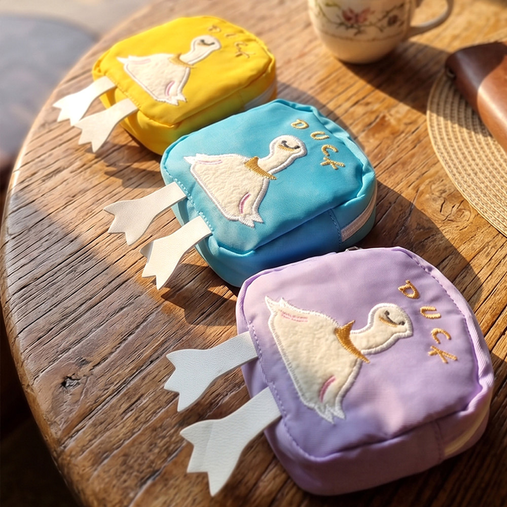 STM TAPONY シンクン 徳区 ミニ バックパック ポーチ 紫 디테일