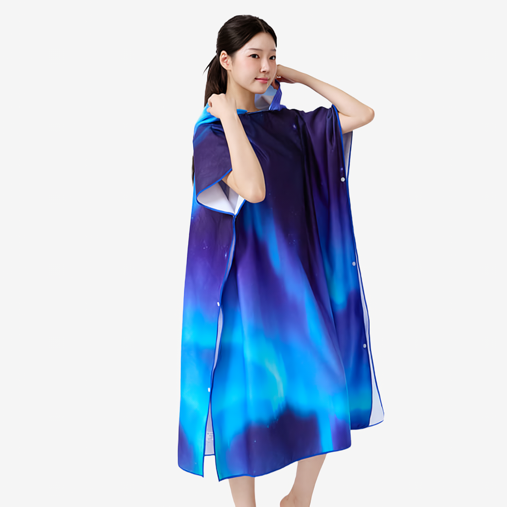 TAPONY installment poncho Polaris