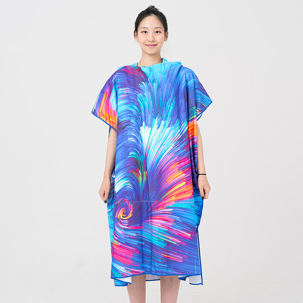 TAPONY installment poncho Pinwave