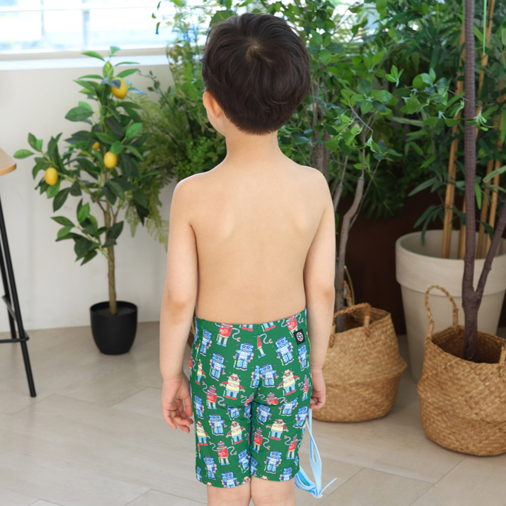 LEMANGO Kids green Gadget Jammer Swimsuit green [LSMJM26306732 Boys] 디테일
