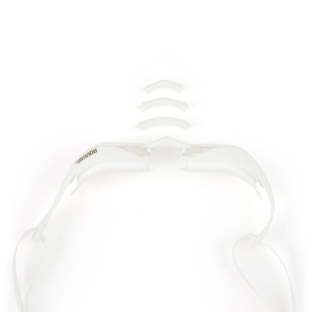 AQUWIN slim fit hybrid Mirrored Goggles Clear White [SFR195RVM(RVGD/CLWHWH)] 디테일