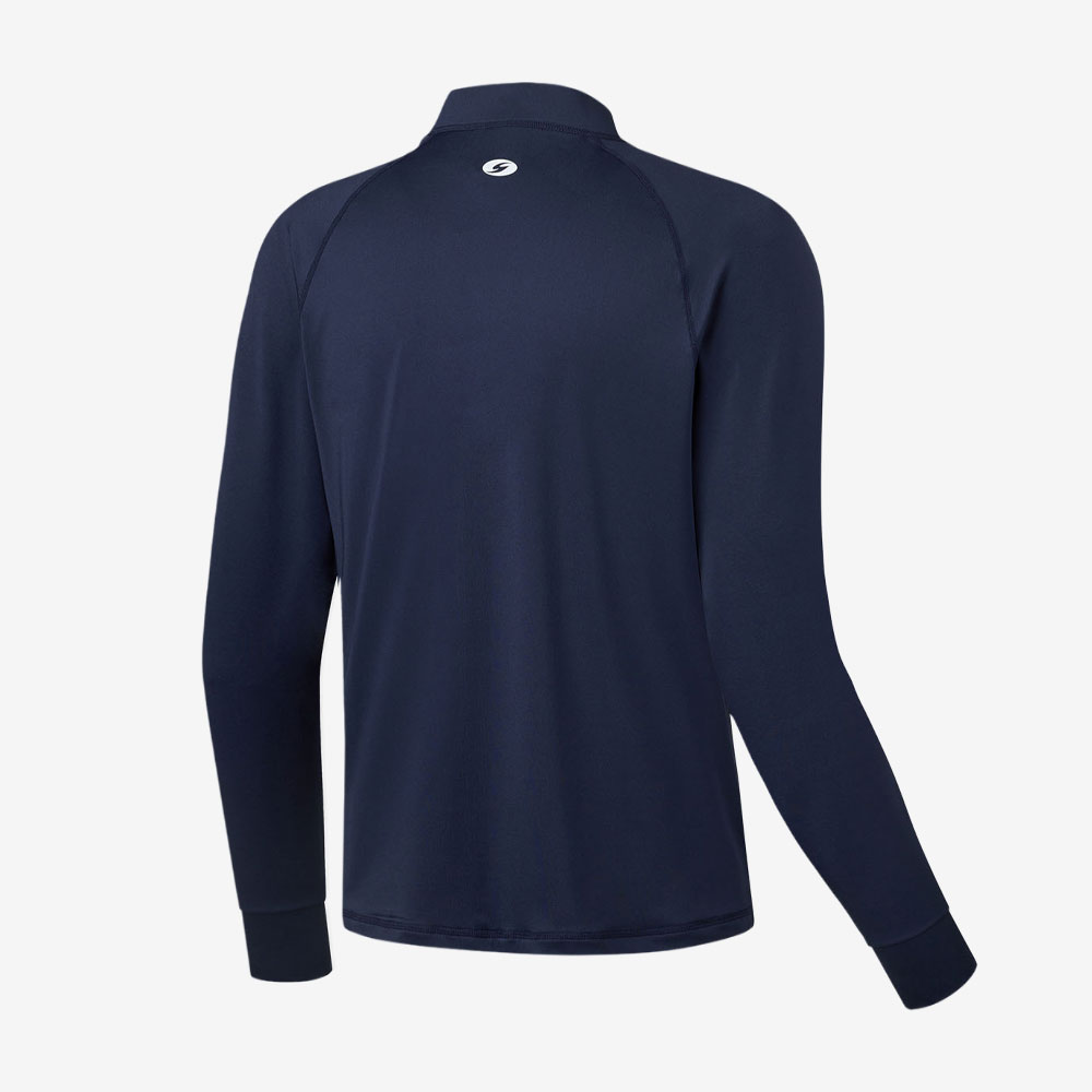 SENTI Man Classic Relax Fit Zip Front rash guard Navy [SAR-ARM22(NV) Men's Beachwear] 디테일