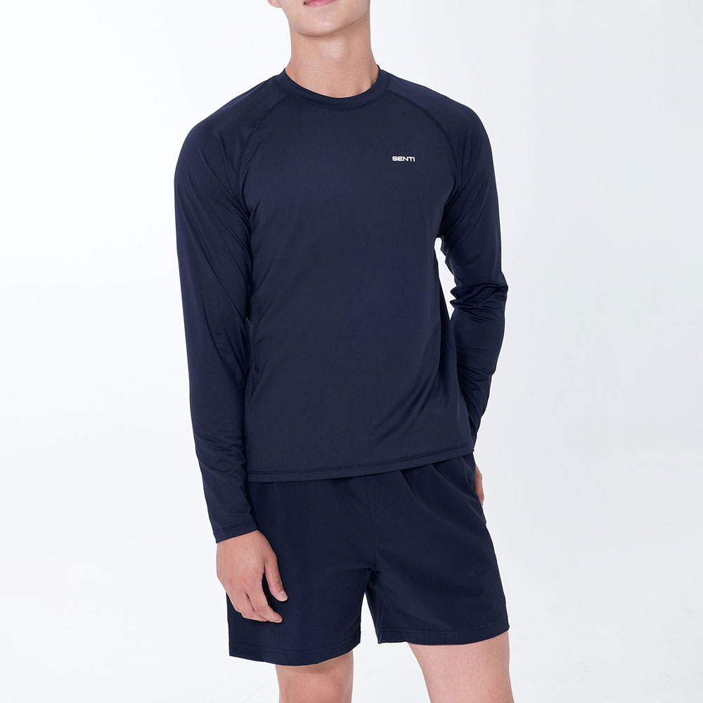 SENTI Man Classic beach shorts Jammer Swimsuit Navy [SAW-PTM72(NV) Men's Beachwear] 디테일