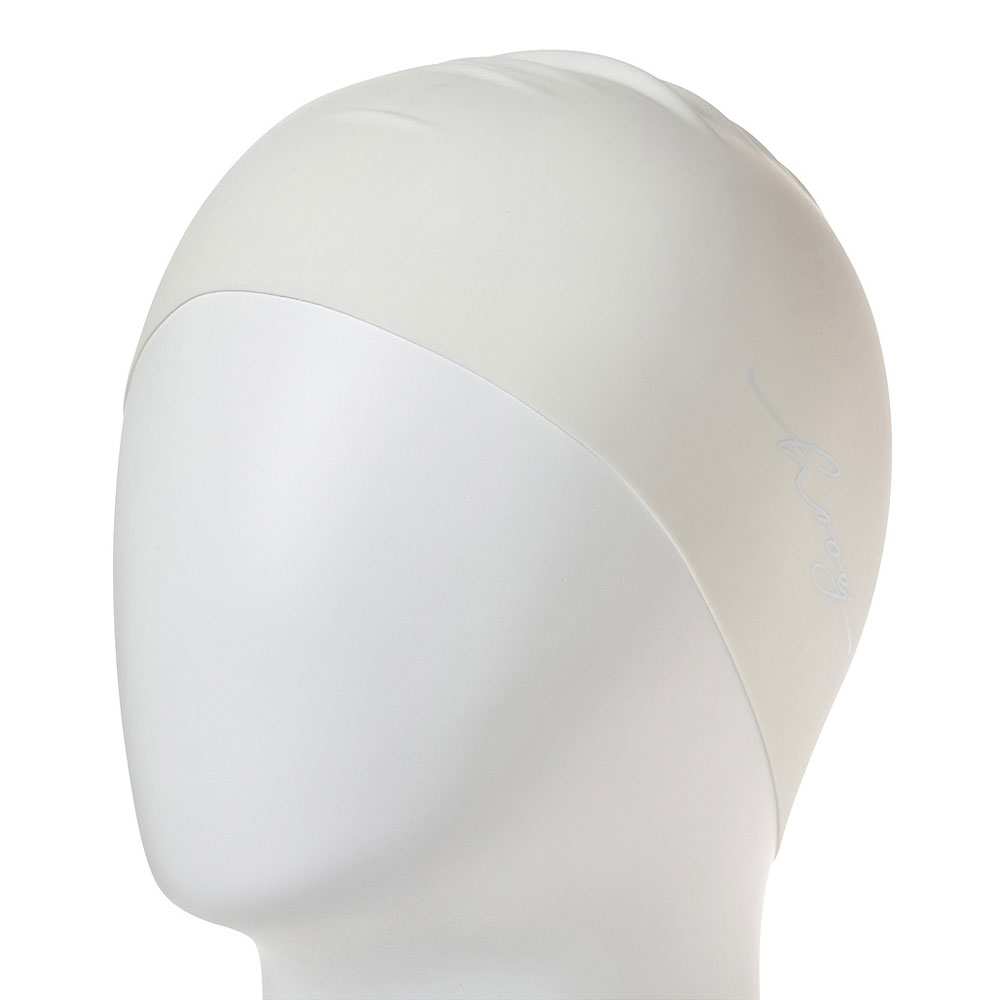 HOOG THE soft Silicone Swim Cap white [SCP894] 디테일