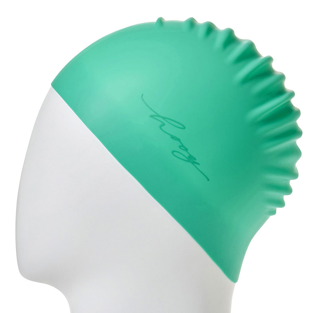 HOOG THE soft Silicone Swim Cap emerald [SCP900] 디테일