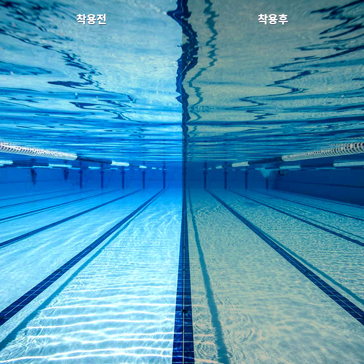 AQUWIN slim fit Hydro Edge Mirrored Goggles Smoke Black [SFH230M(SM/CLBK)] 디테일