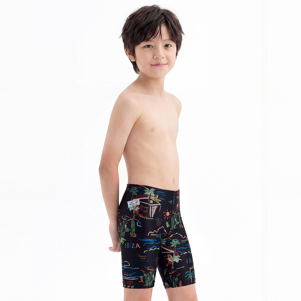 HOOG Kids perfume Jammer Swimsuit Black Ibiza [BLA490 Boys] 디테일