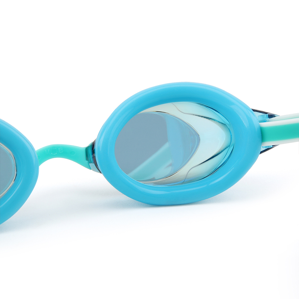 SPEEDO バンクイシャー 3.0 女性専用 ミラー 水泳ゴーグル ライトブルー [8-00473615063 FINA 承認] 디테일