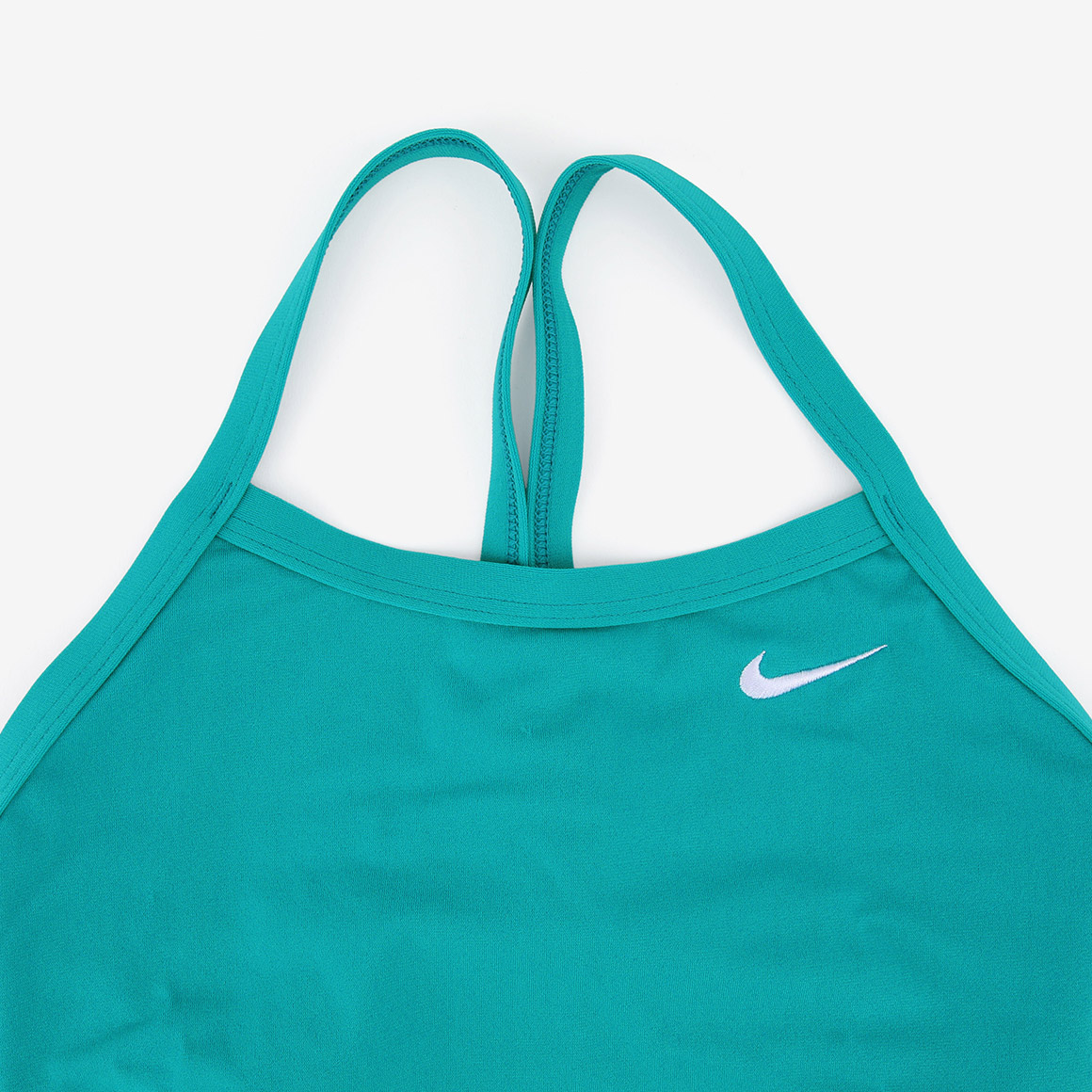 NIKE SWIM Answer Solid Racer Back Swimsuit Training energy [NESSA017-385 embroidery logo Women's ] 디테일
