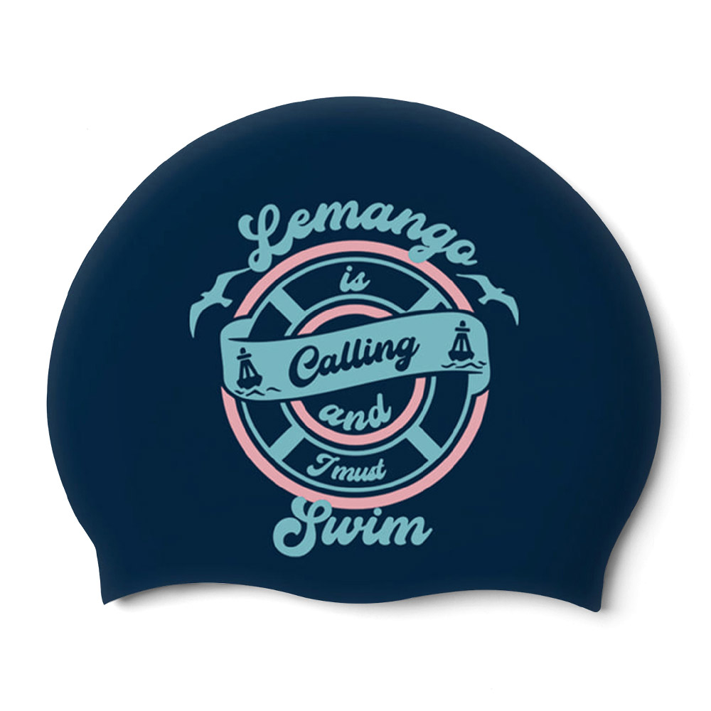 LEMANGO le club LEMANGO Silicone Swim Cap Navy [LGNSC61006714] 상품컷