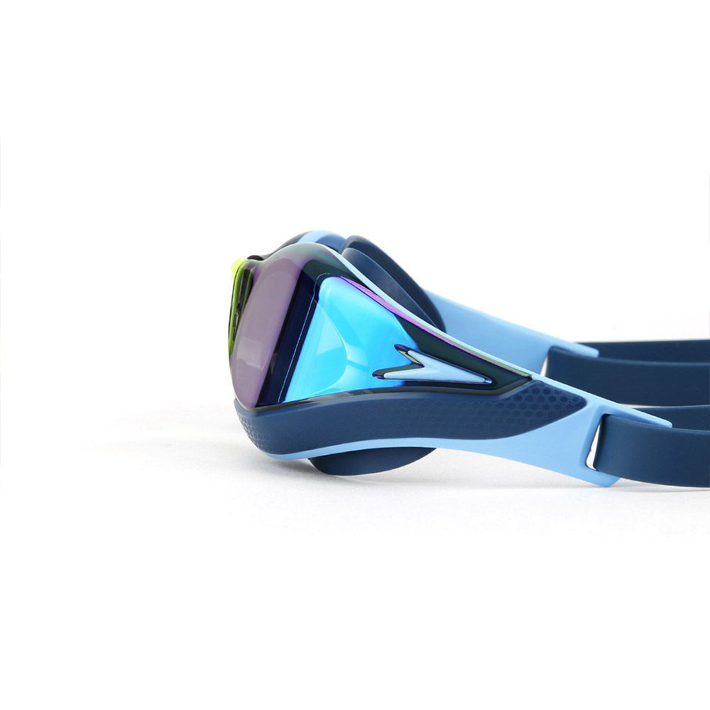SPEEDO Pure Focus Mirrored Goggles Blue Asian Fit [8-1177918662 World Aquatics Approved] 디테일