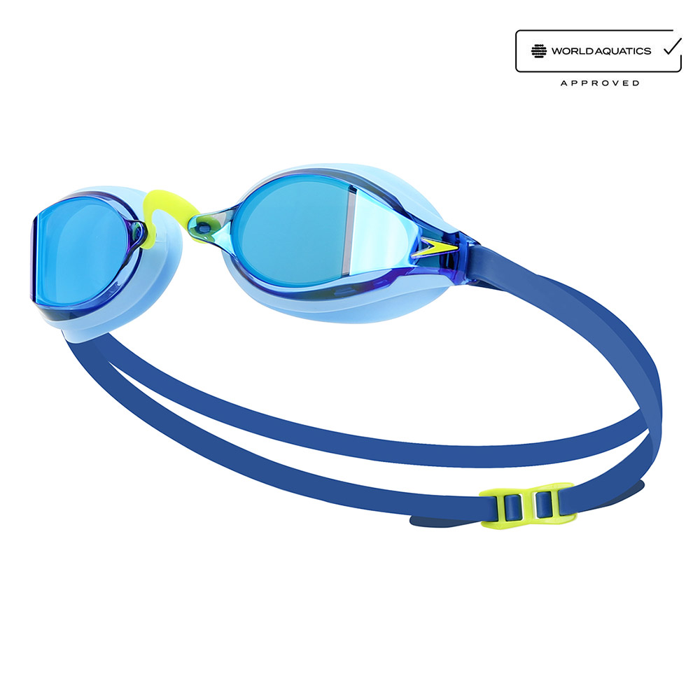 SPEEDO Speed Socket2 Mirrored Goggles Blue [8-1089718662 World Aquatics Approved] 상품컷