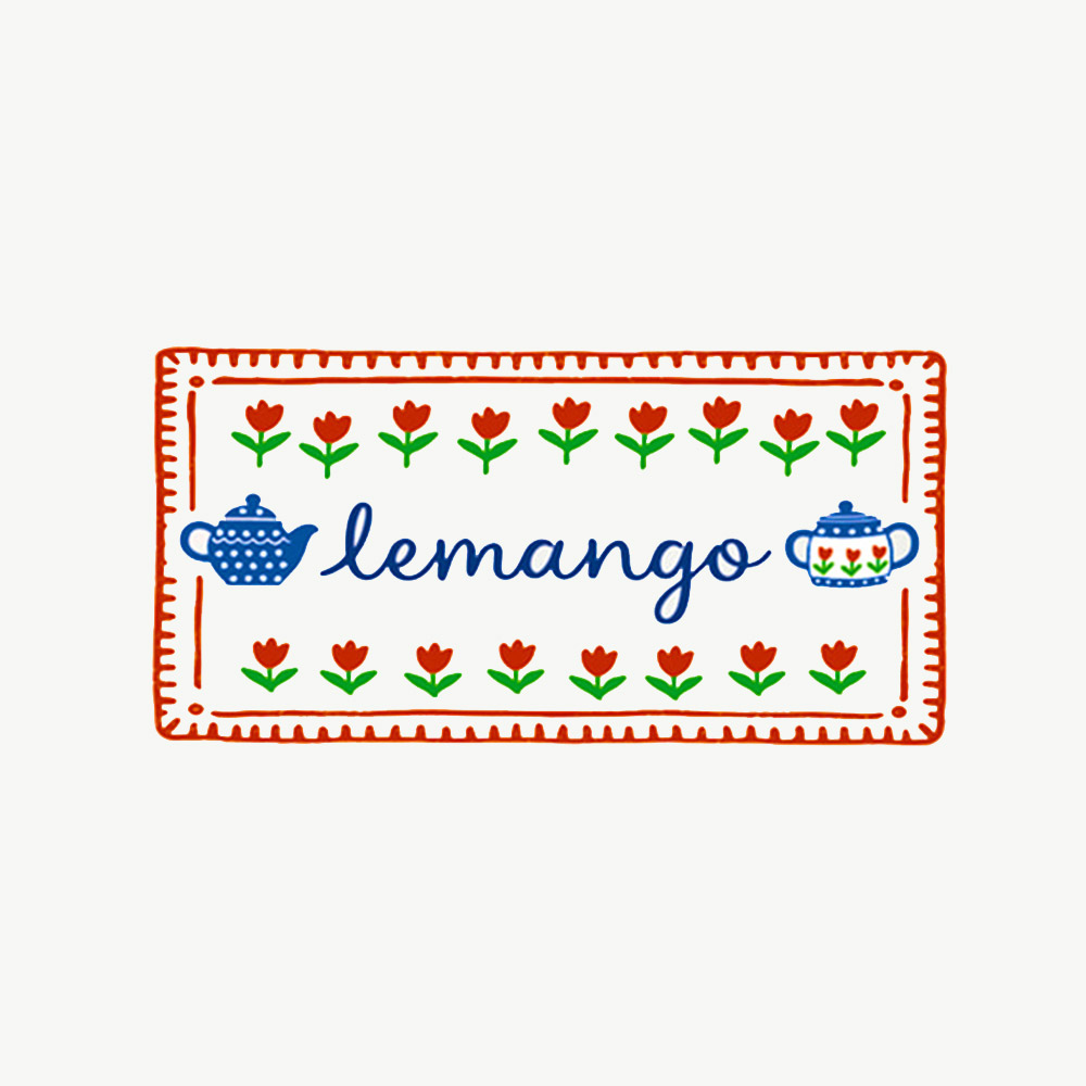 LEMANGO フラワー スタンプ シリコン スイムキャップ ホワイト [LGNSC60006308] 디테일
