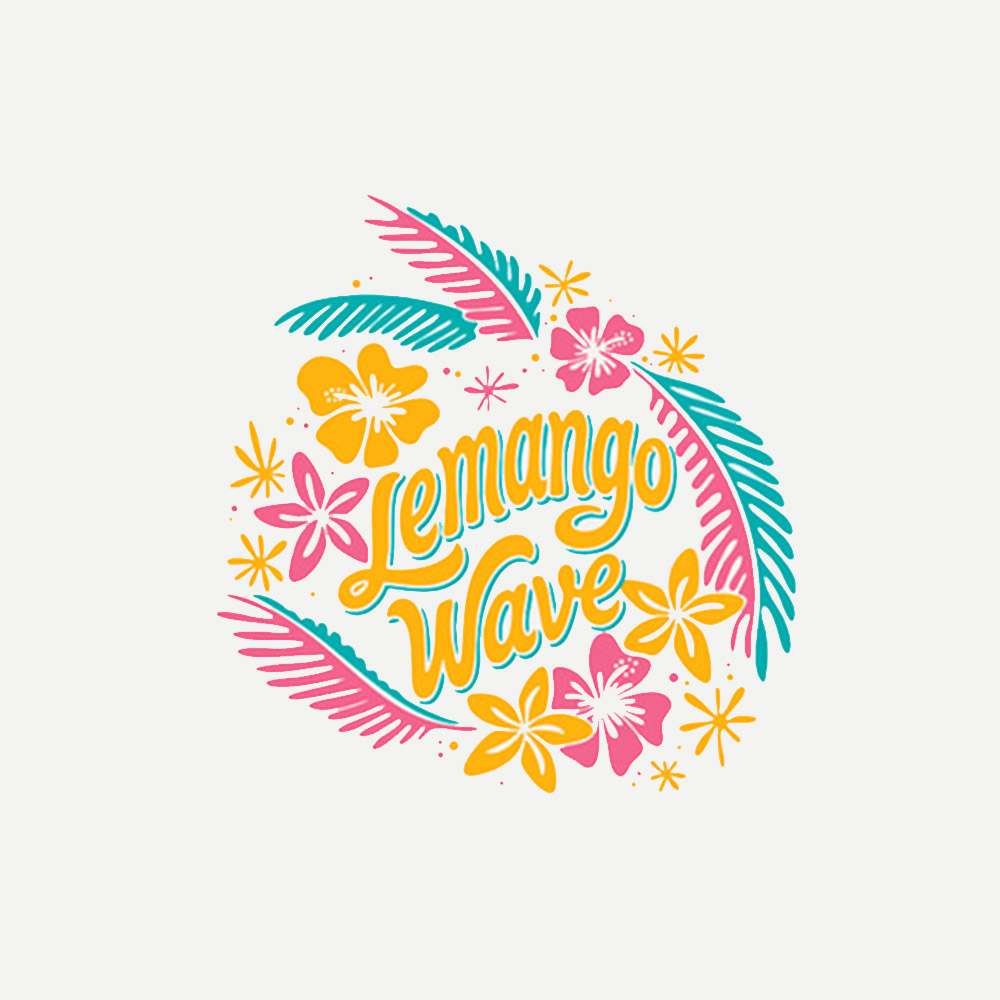LEMANGO Paradise Bloom Silicone Swim Cap white [LGNSC60006322] 디테일