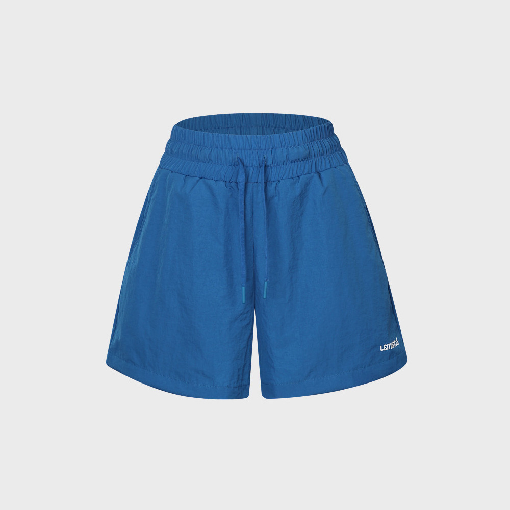 LEMANGO Aqua Swim Shorts Blue [LSWRGSPT16322 Women's Beachwear] 디테일
