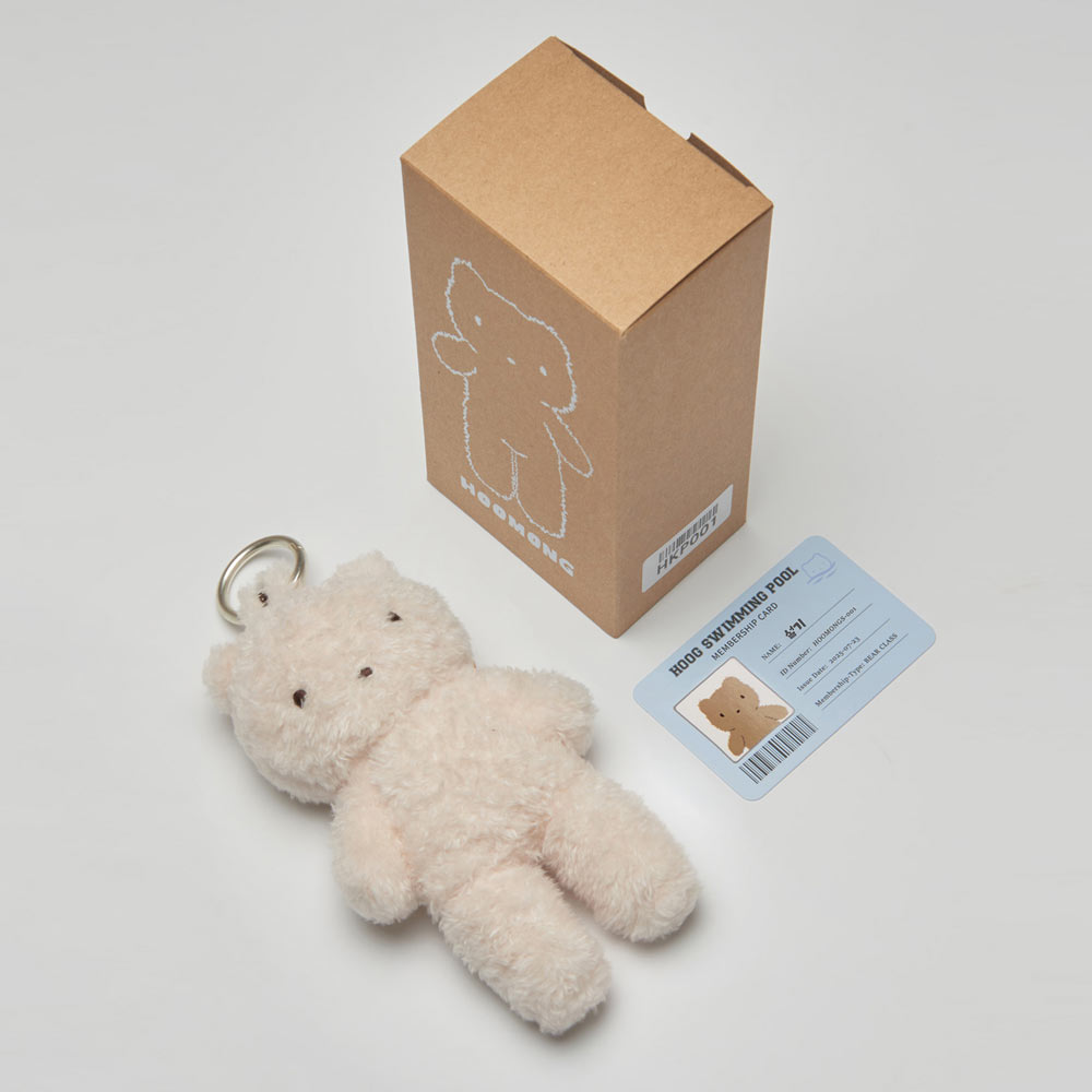 HOOG HOOMONG Keyring Seolgi beige [HKP001] 디테일