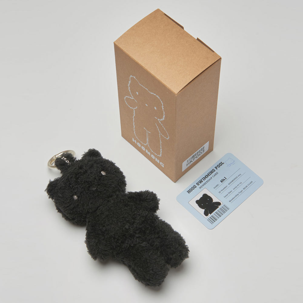 HOOG HOOMONG Keyring Tani black [HKP003] 디테일