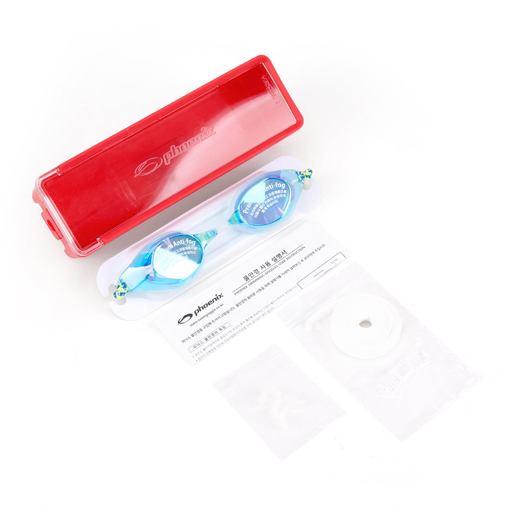 PHOENIX Hellcat Mirrored Goggles Aqua [PR-208M FB (AQA)] 디테일