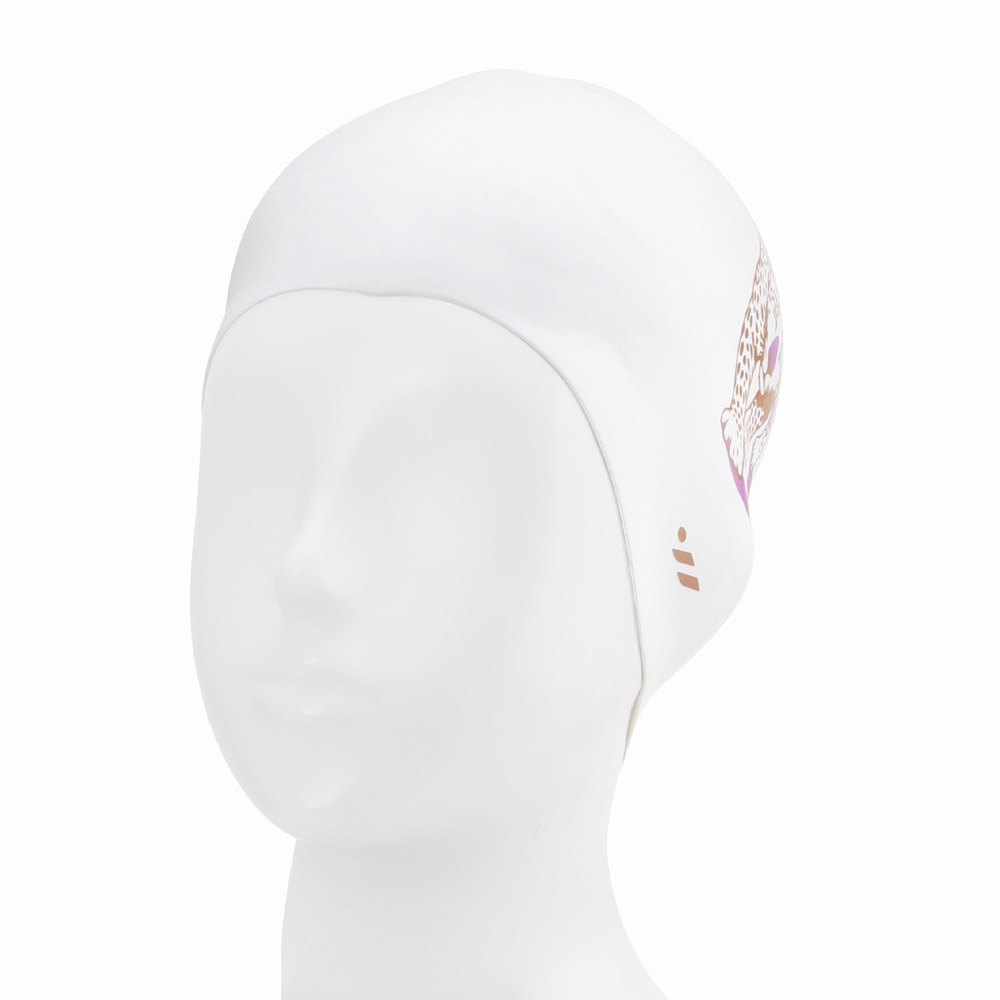 SWAVE Silence Step Silicone Swim Cap Purple [SG3USC007] 디테일