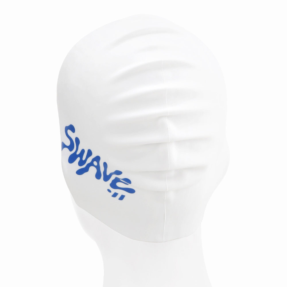SWAVE InkSWAVE Silicone Swim Cap Navy [SG3USC002] 디테일
