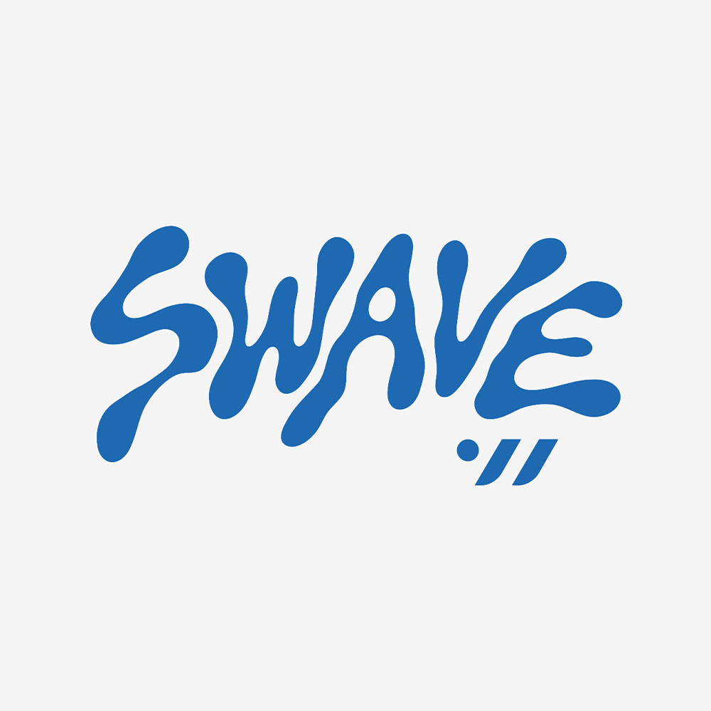 SWAVE InkSWAVE Silicone Swim Cap Navy [SG3USC002] 디테일