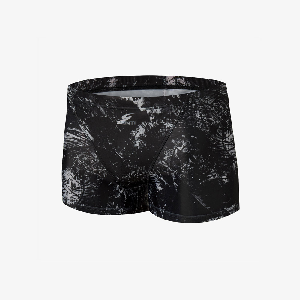 Leafshade Square Swimsuit Black