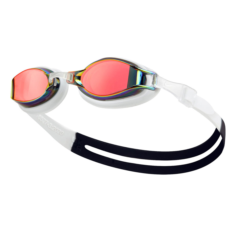 NIKE SWIM New Chrome training Mirrored Goggles Snow white [NESSD125-115]
