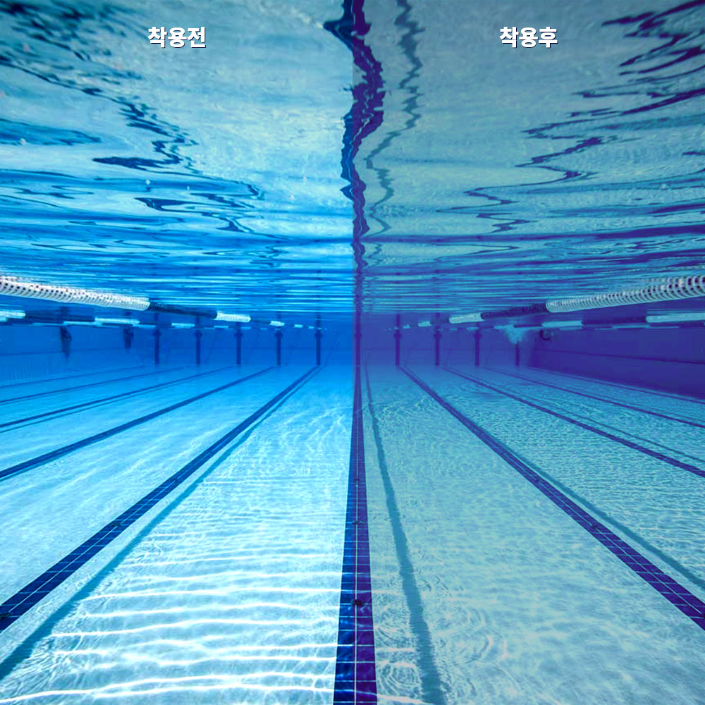 NIKE SWIM New Chrome training Mirrored Goggles Snow white [NESSD125-115] 디테일