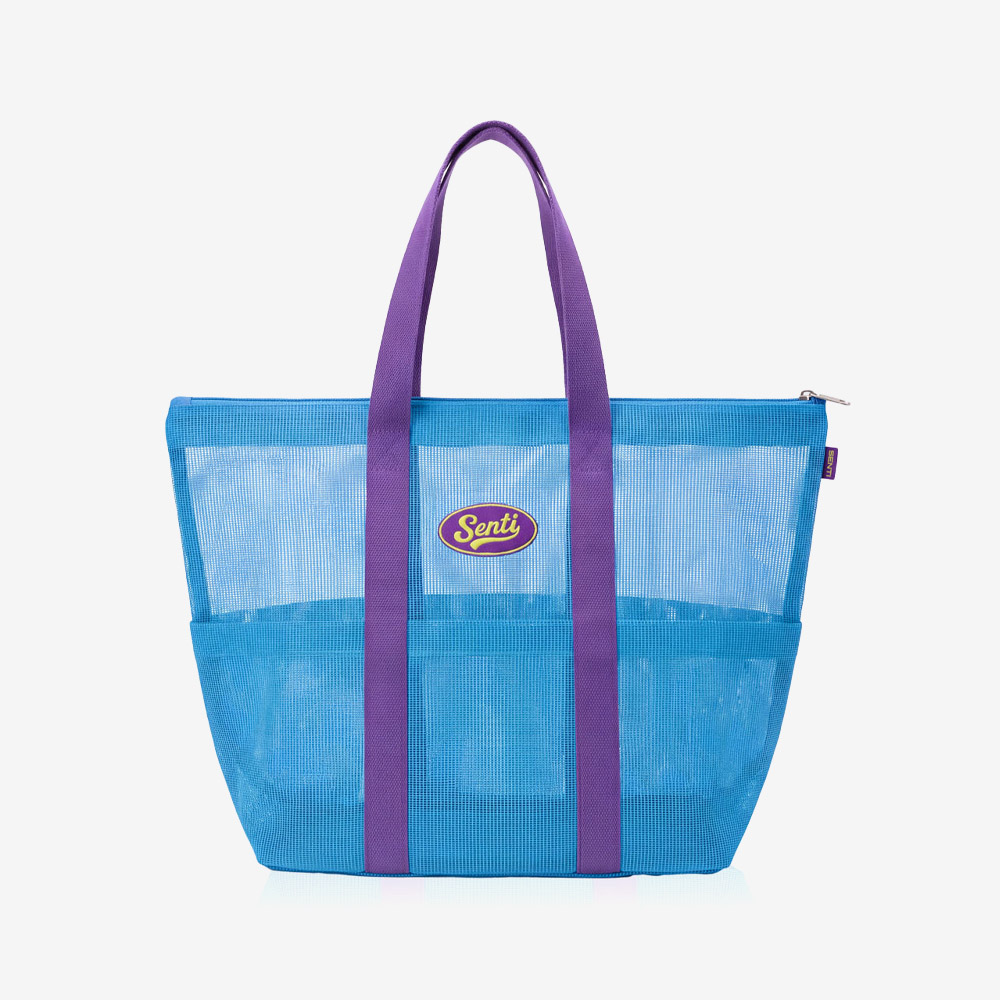 SENTI Multi Mesh tote bag Blue [SB-704(BL) Swim bag]