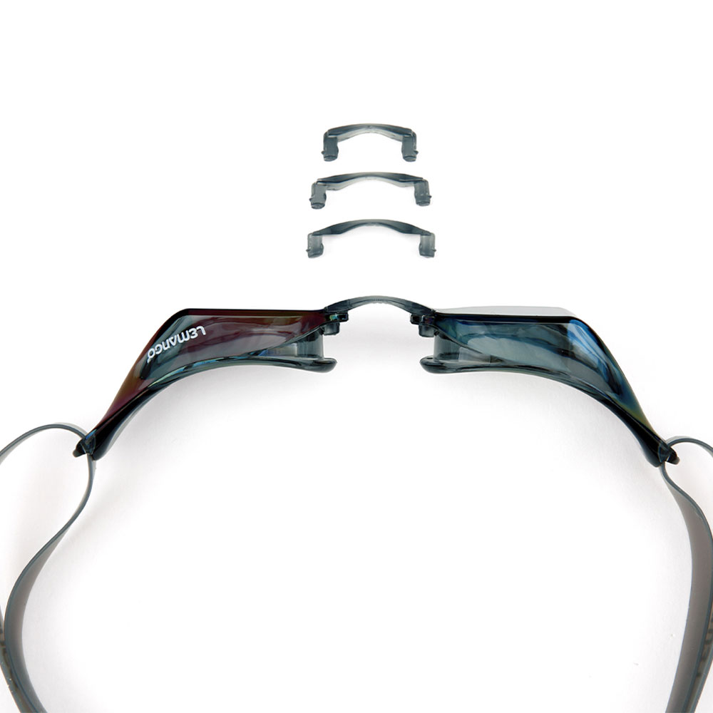 LEMANGO Linear strike Mirrored Non-Cushion Goggles gray [LGKET90046019] 디테일