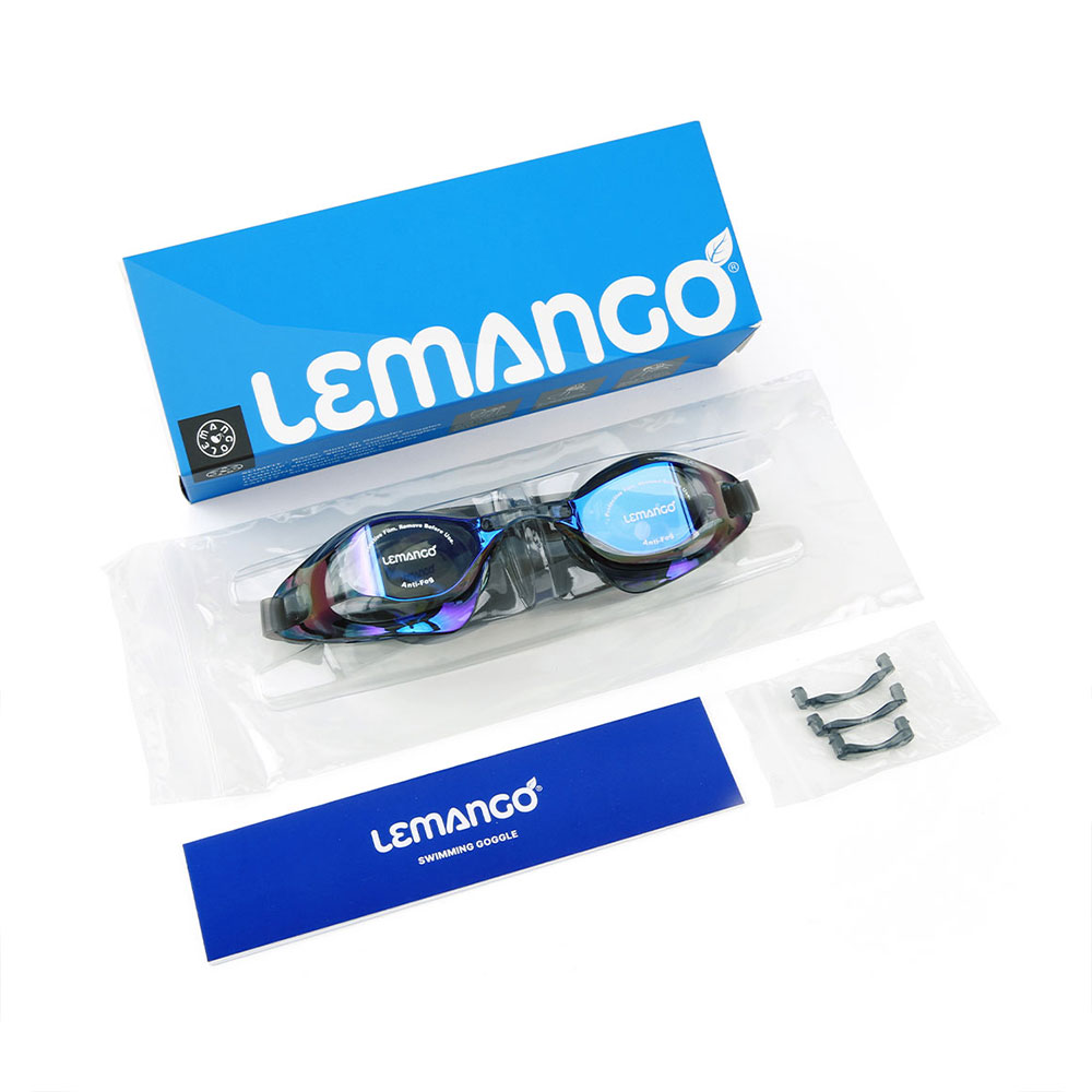 LEMANGO Linear strike Mirrored Non-Cushion Goggles gray [LGKET90046019] 디테일