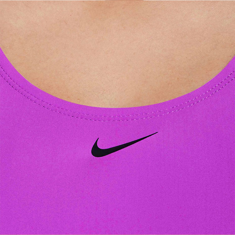 NIKE SWIM Women's Fit Newbie Logo Tape Fast Back Swimsuit Fuchsia Dream [NESSD190-688] 디테일