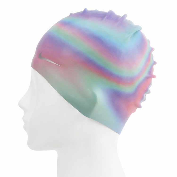 NIKE SWIM Flash Silicone Swim Cap Silver [NESS9159-040] 디테일
